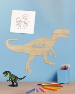  Decor dino personalizat camera copii T-Rex 2